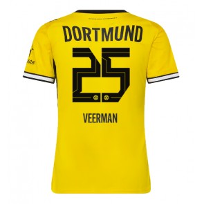 Borussia Dortmund Joey Veerman #25 Hjemmebanetrøje Dame 2026-27 Kortærmet